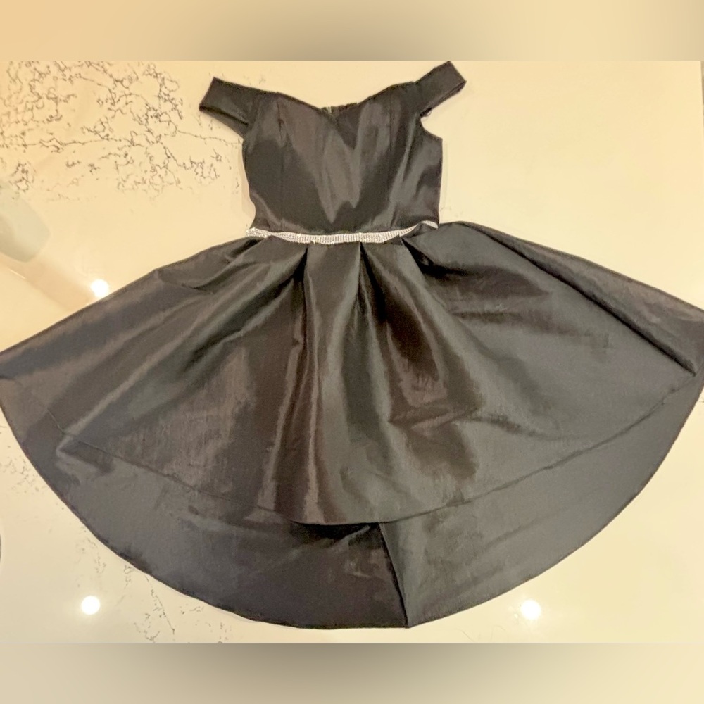 Elegant Black Off-Shoulder Dress